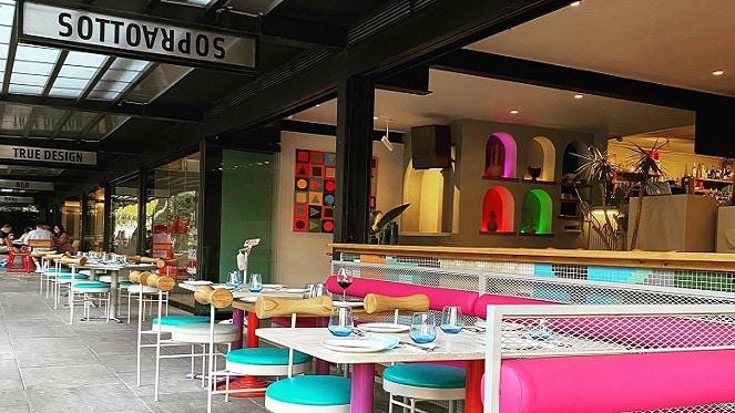 It's A Topsy-Turvy World At Sotto Sopra Italian Restaurant