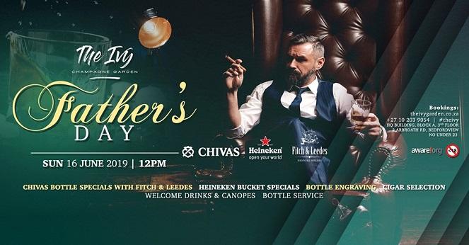 Father's Day at The Ivy Champagne Bar