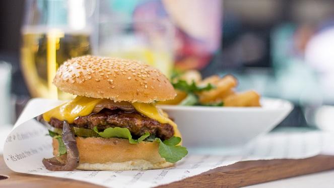 Musing About The News Cafe Jack'd Up Burger