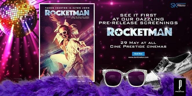 Rocketman Premier in Cine Prestige at Eastgate Mall