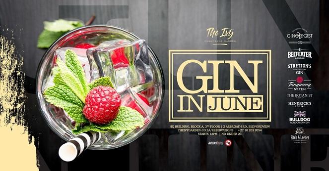 Gin in June at the Ivy