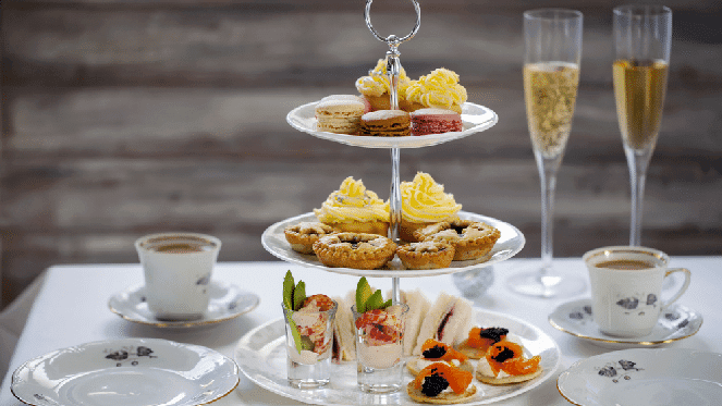 High Tea at The Saxon Hotel