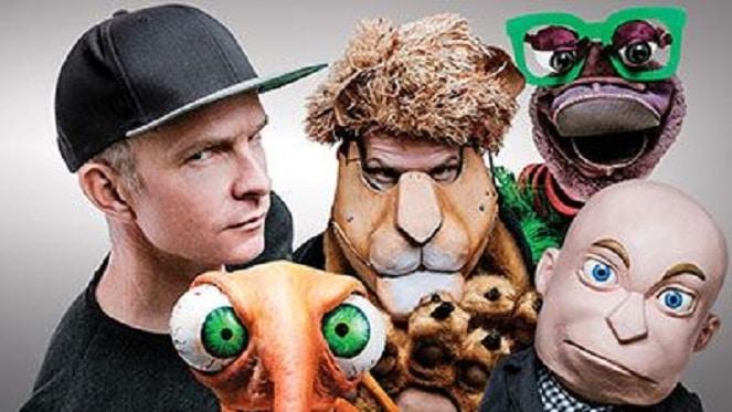 Puppet Guy With Chester Missing And Conrad Koch