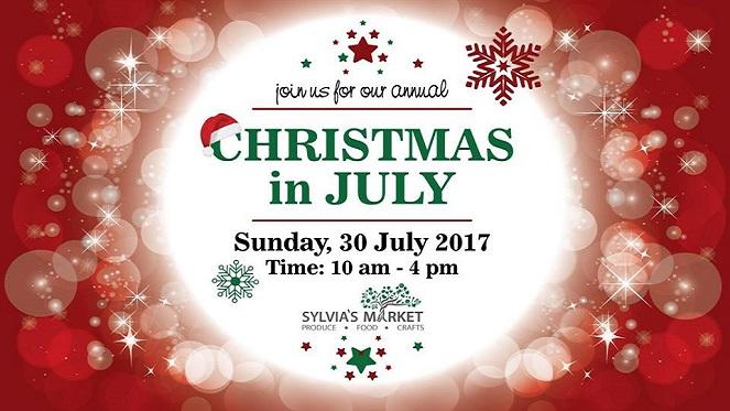 Sylvia's Christmas In July Market