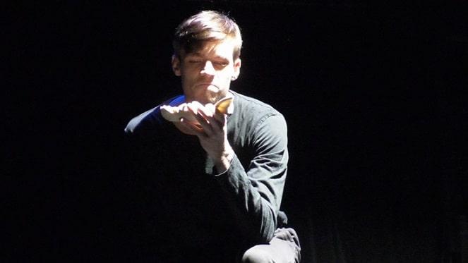 Joel Leonard does scenes from Hamlet at POPArt