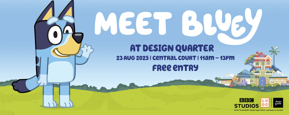 Bluey is Coming to Design Quarter for a Fun-Filled Family Day!