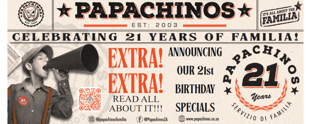 Papachinos: Respect The Pizza. Celebrate The Family.