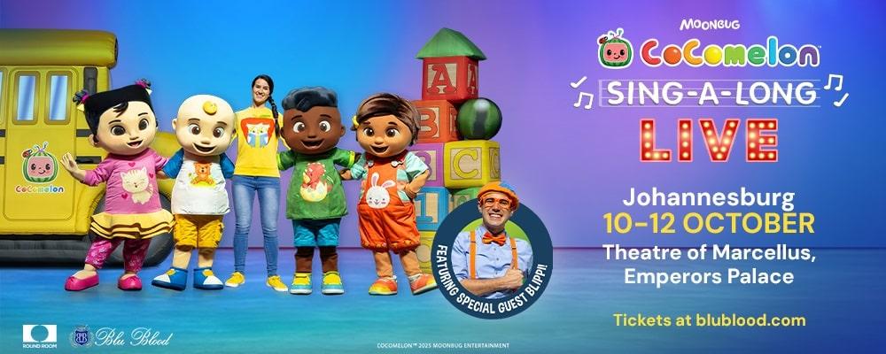 CoComelon: Sing-A-Long LIVE returns to Emperors Palace With Special Guest, Blippi!