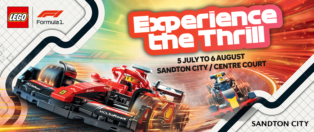 LEGO® F1®: Race into the Holidays at Sandton City