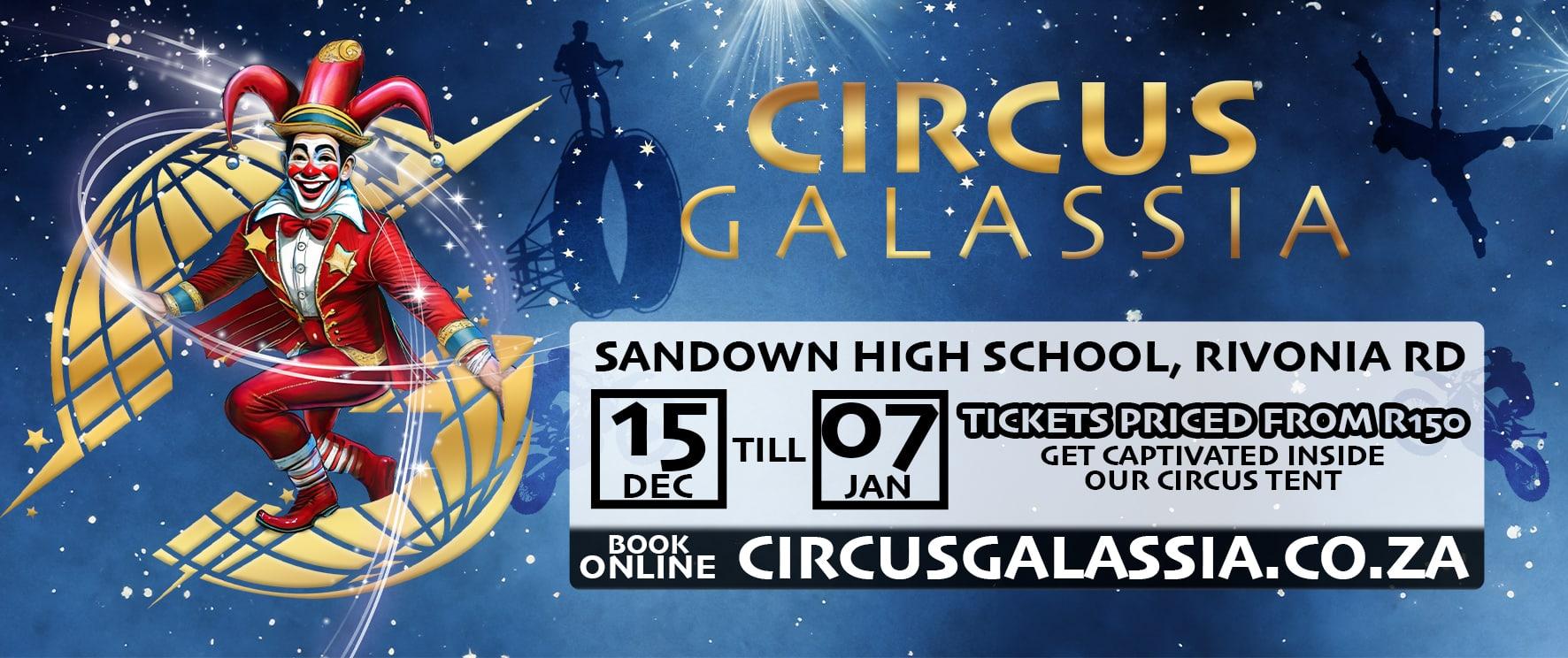 Catch the Spectacular Summer Show by Circus Galassia in Sandton!