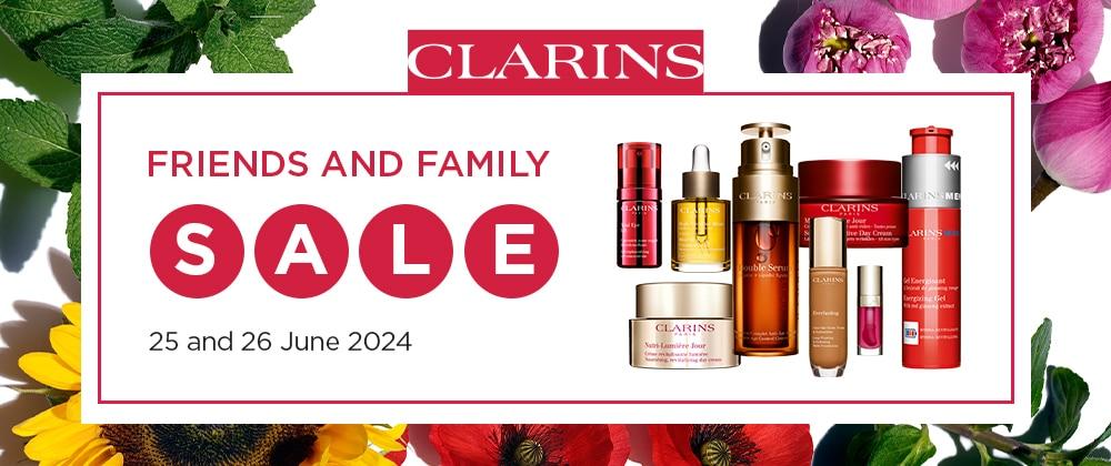 Clarins Friends and Family Sale