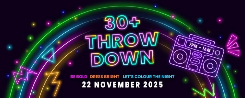 30+ Throwdown: An Unmissable Vibe