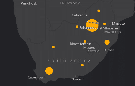 Mapping the coronavirus: Where the new cases have been reported
