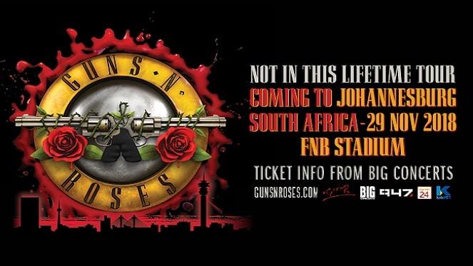 Guns N’ Roses LIVE At The FNB Stadium