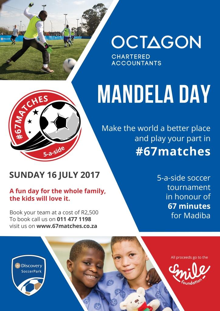 #67 Matches for Madiba soccer tournament