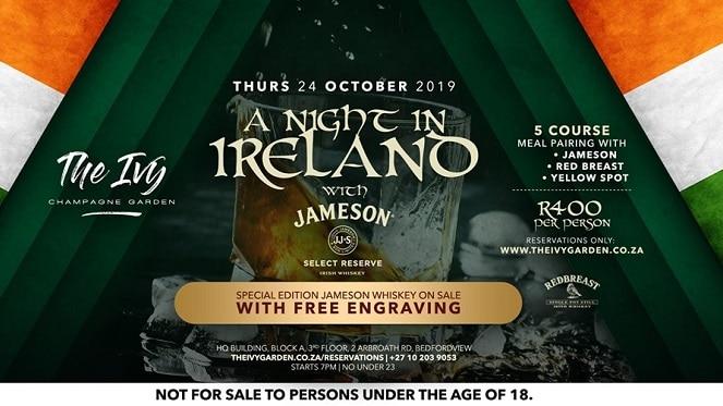 A Night In Ireland With Jameson
