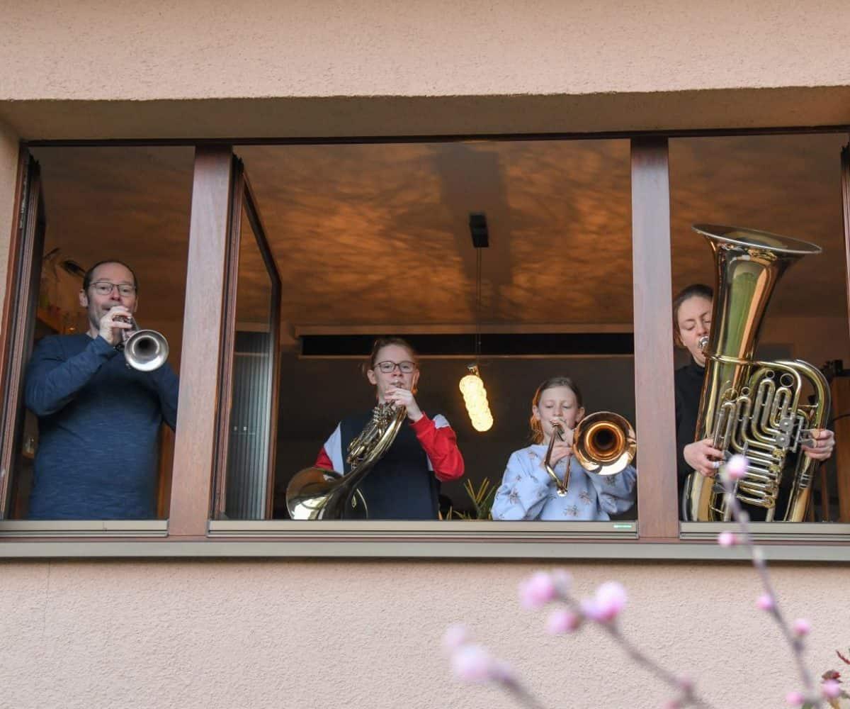 Singing away the coronavirus blues: Making music in a time of crisis