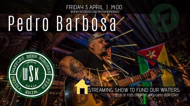 Pedro Barbosa Live Stream To Raise Funds For Waiters And Kitchen Staff