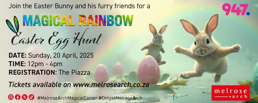Enjoy A Rainbow Easter Weekend at Melrose Arch