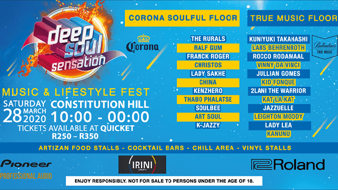 POSTPONED: Deep Soul Sensation Music & Lifestyle Festival