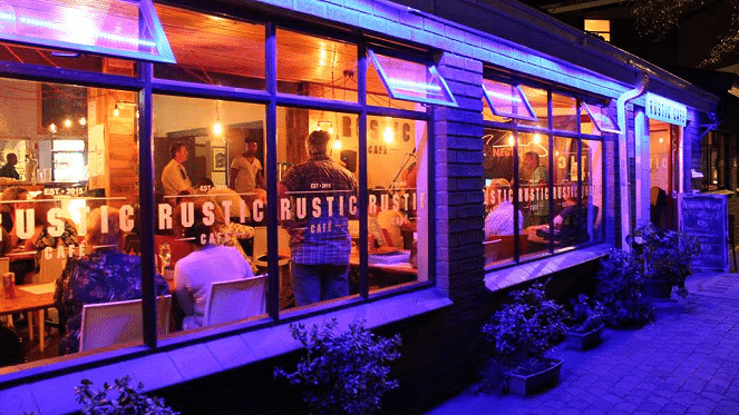 A Little Gem Lives In The Old Parktonian Sports Club - Rustic Cafe