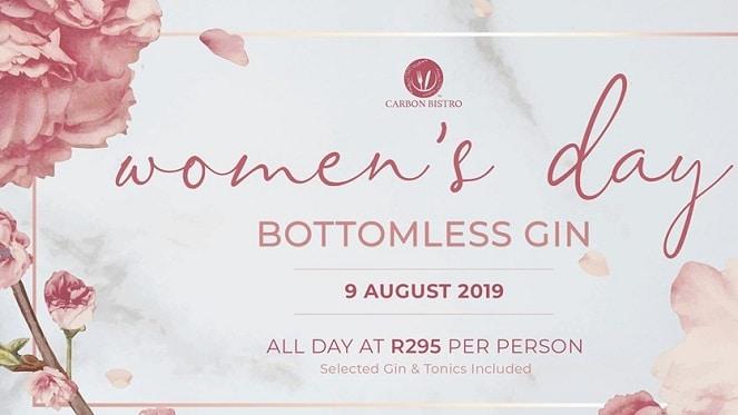 National Women's Day Bottomless Gin at Carbon Bistro