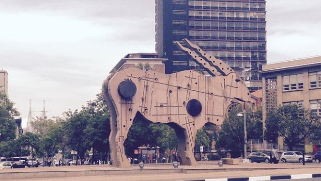 Then & Now: Braamfontein