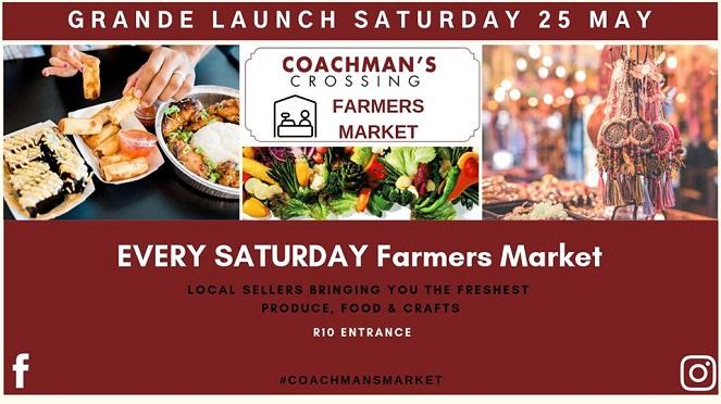 Grande Launch Of The Coachman's Crossing Farmers Market