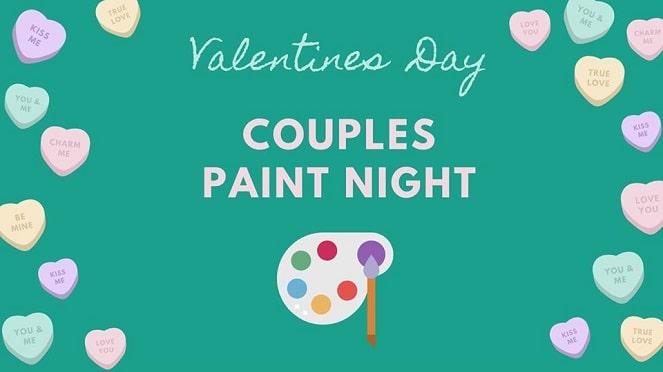 Valentine's Day Couples Paint Night