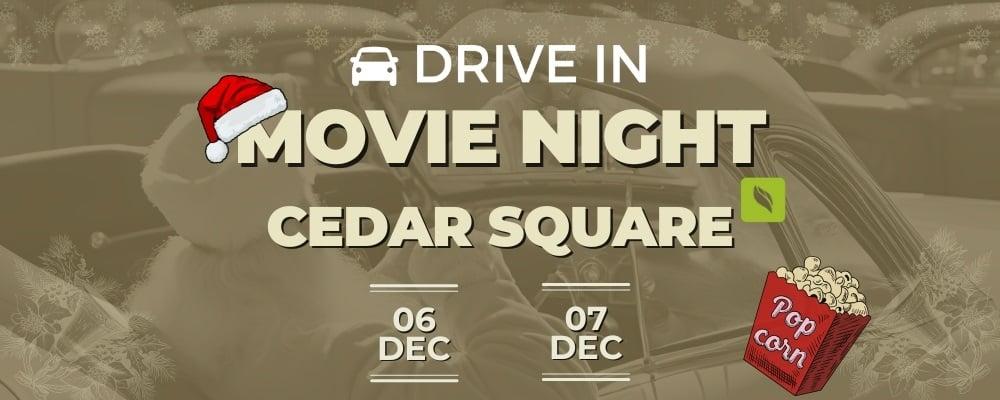 Cedar Square Hosts the Final Drive-In Event of the Year
