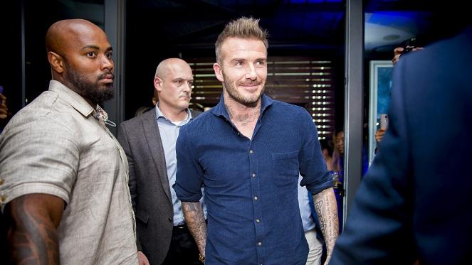 Why Was David Beckham At The Living Room?