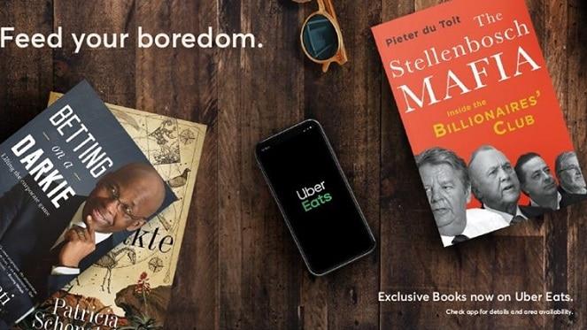 Exclusive Books Partners With Uber Eats To Bring Bestsellers To Your Door