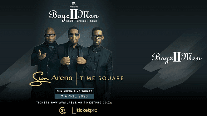 POSTPONED: Boyz II Men South African Tour 2020