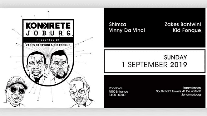 Konkrete Joburg Presented By Zakes Bantwini & Kid Fonque