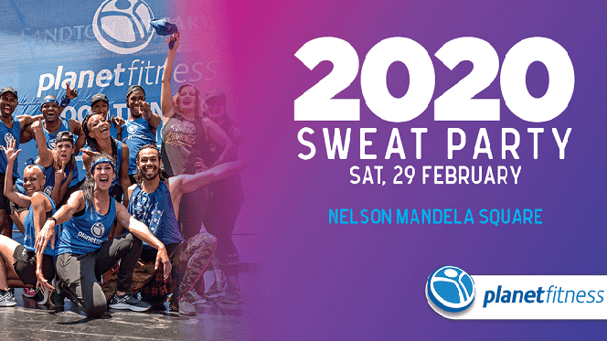 Planet Fitness Sweat Workout Party 2020