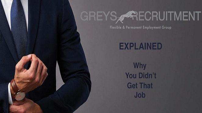 Explained: Why You Didn’t Get That Job