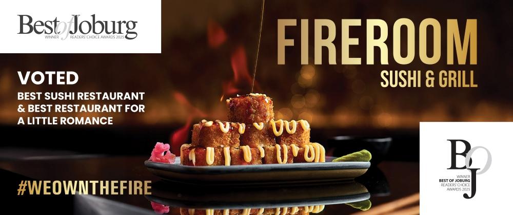 Fireroom Flames To The Top As Best Of Joburg & Pretoria