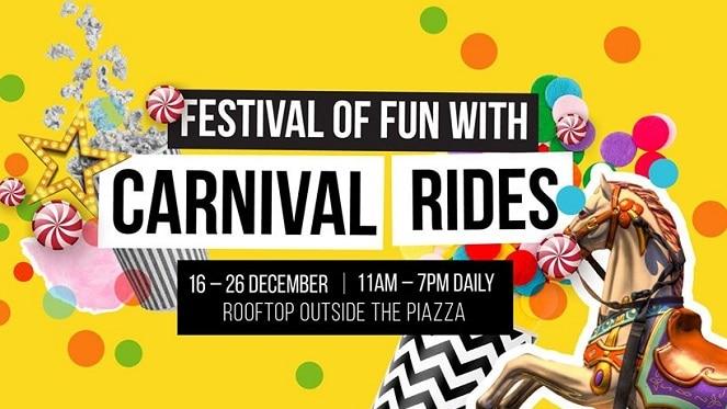 Festival of Fun With Carnival Rides at Eastgate Shopping Centre
