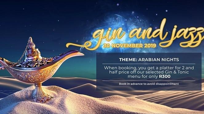 Arabian Nights Gin & Jazz Event