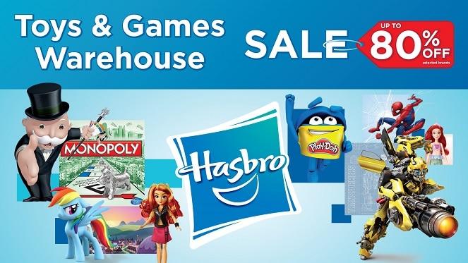 The Hasbro Warehouse Sale Is Here!