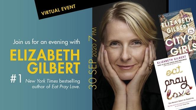 Enjoy A Night In With Elizabeth Gilbert