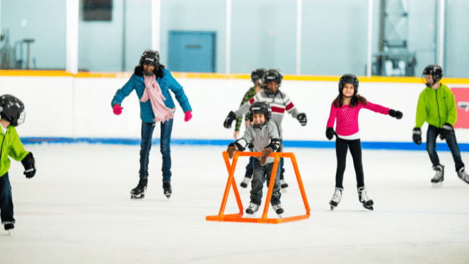Jump and Spin around at The Northgate Ice Rink