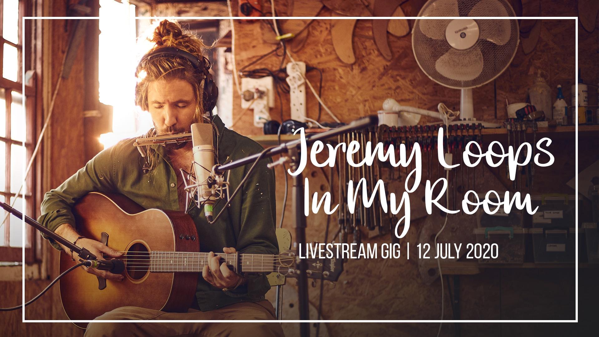 Jeremy Loops In My Room Livestream
