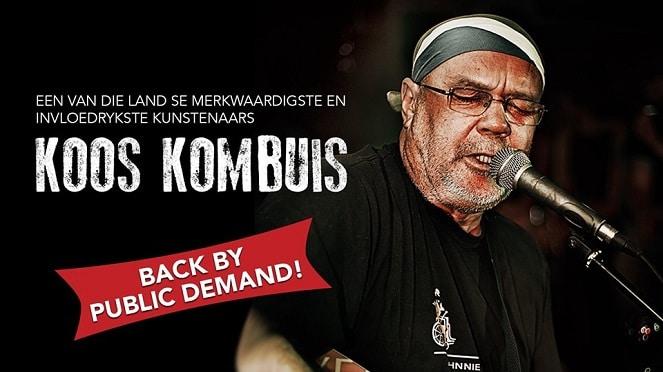 Koos Kombuis Back By Popular Demand - Theatre in the Park