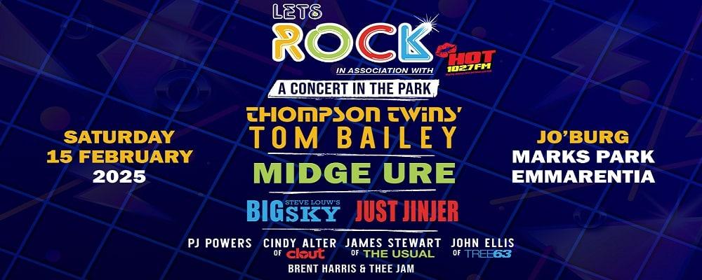 Don't Miss Let's Rock SA at Marks Park!