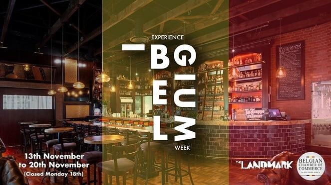 Experience Belgium Week at Landmark Cocktail Bar