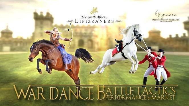 South African Lipizzaners Present War Dance Battle Tactics