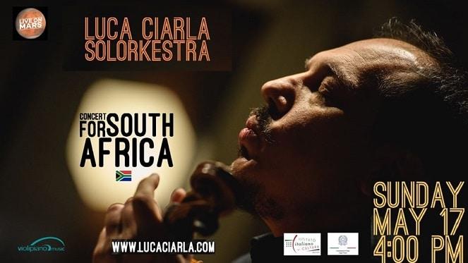 Luca Ciarla Solo Orkestra - Concert for South Africa
