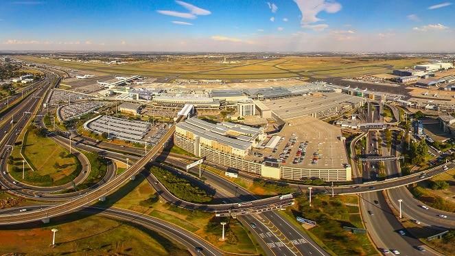 Jet Off at OR Tambo International Airport