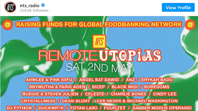 NTS 24 Hour Radio Takeover